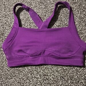 Old Navy Purple Racerback Sports Bra